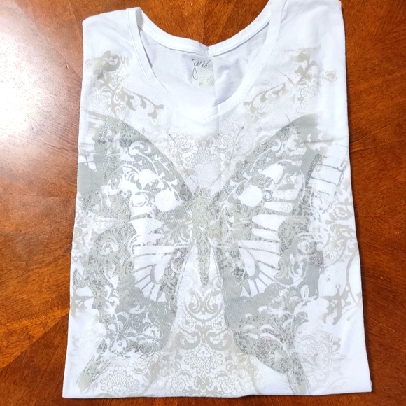 Sparkle Butterfly Tee - Picture 2 of 4